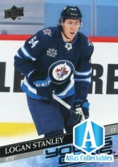 2020-21 UD Extended Series Logan Stanley Young Guns RC # 703